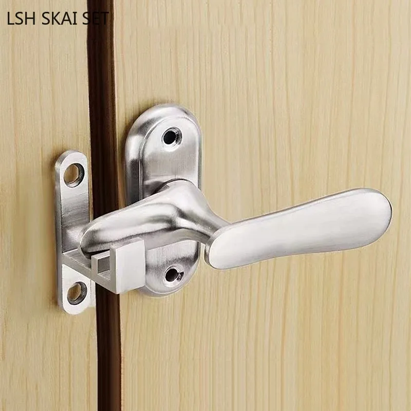 Home Improvement And Hardware - 1pc Stainless Steel Door Window Latch