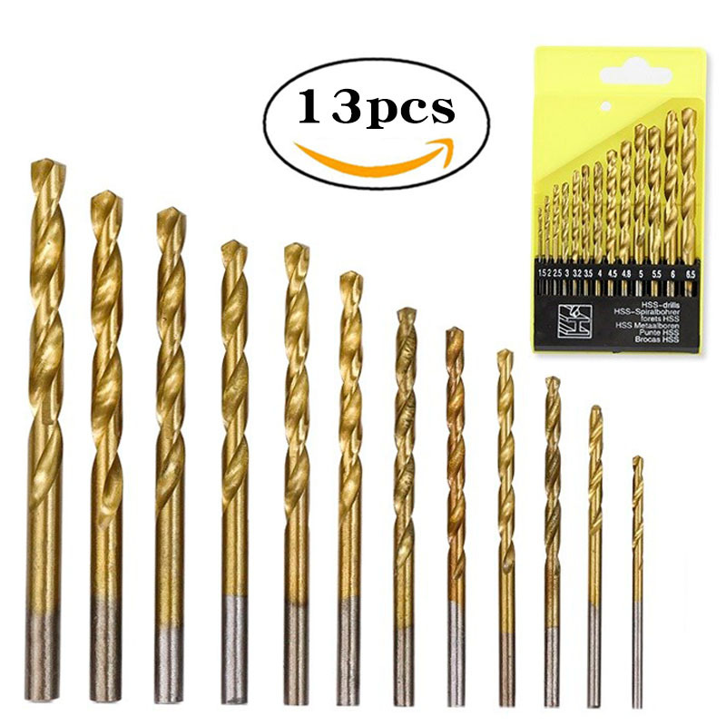 13PCS High Speed Steel Drill B - Home Improvement Center 评论和价格