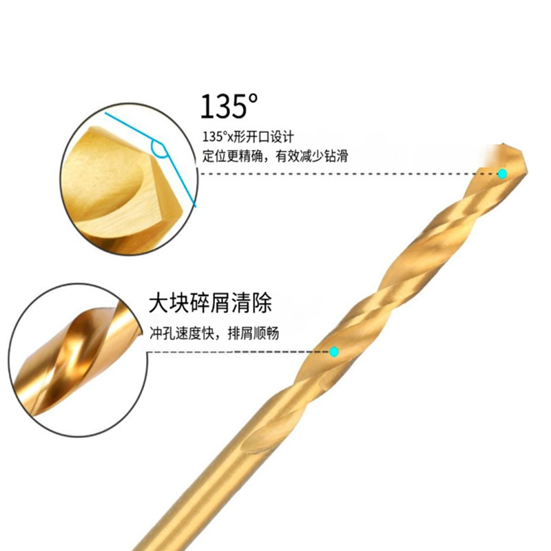 13PCS High Speed Steel Drill B - Home Improvement Center 评论和价格