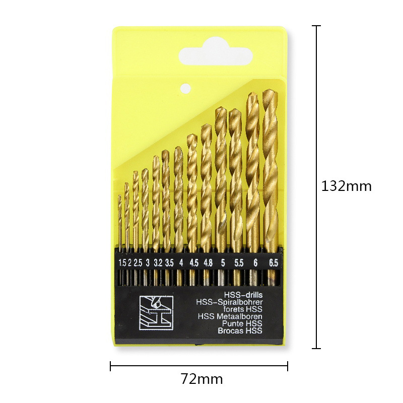 13PCS High Speed Steel Drill B - Home Improvement Center 评论和价格