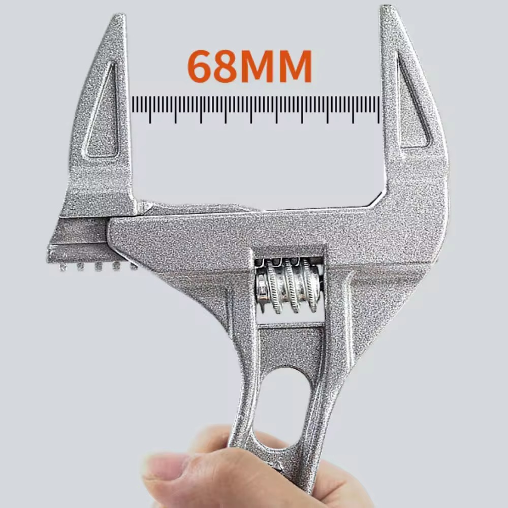 1PC 6-68mm Universal Repair Se - Pipe Wrench Adjustable 评论和价格