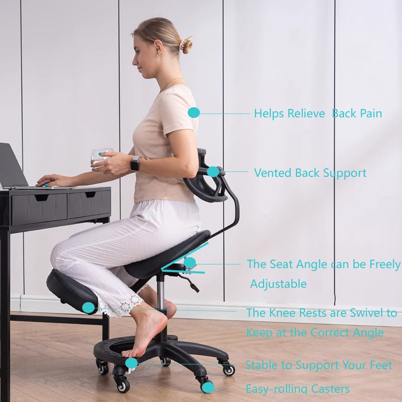 Ergonomic Kneeling Chair Stool - Home Improvement Books 评论和价格