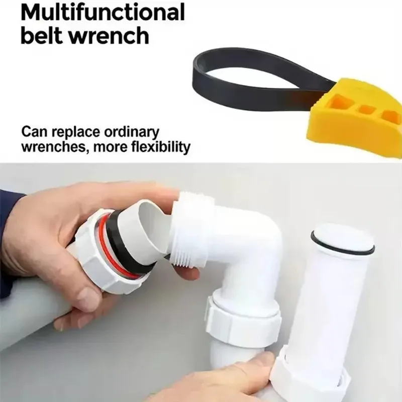 6 Inch Adjustable Rubber Strap - Pipe Wrench Adjustable 评论和价格