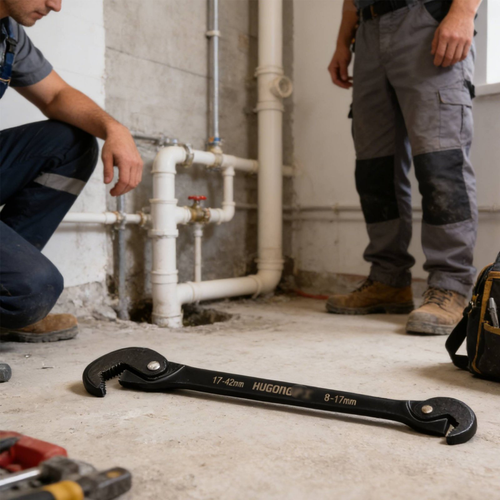 Multifunction Pipe Wrench Rust - Pipe Wrench Adjustable 评论和价格