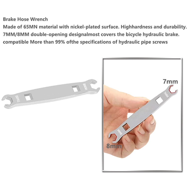 2 in 1 MTB Road Bicycle Oil Pi - Pipe Wrench Adjustable 评论和价格