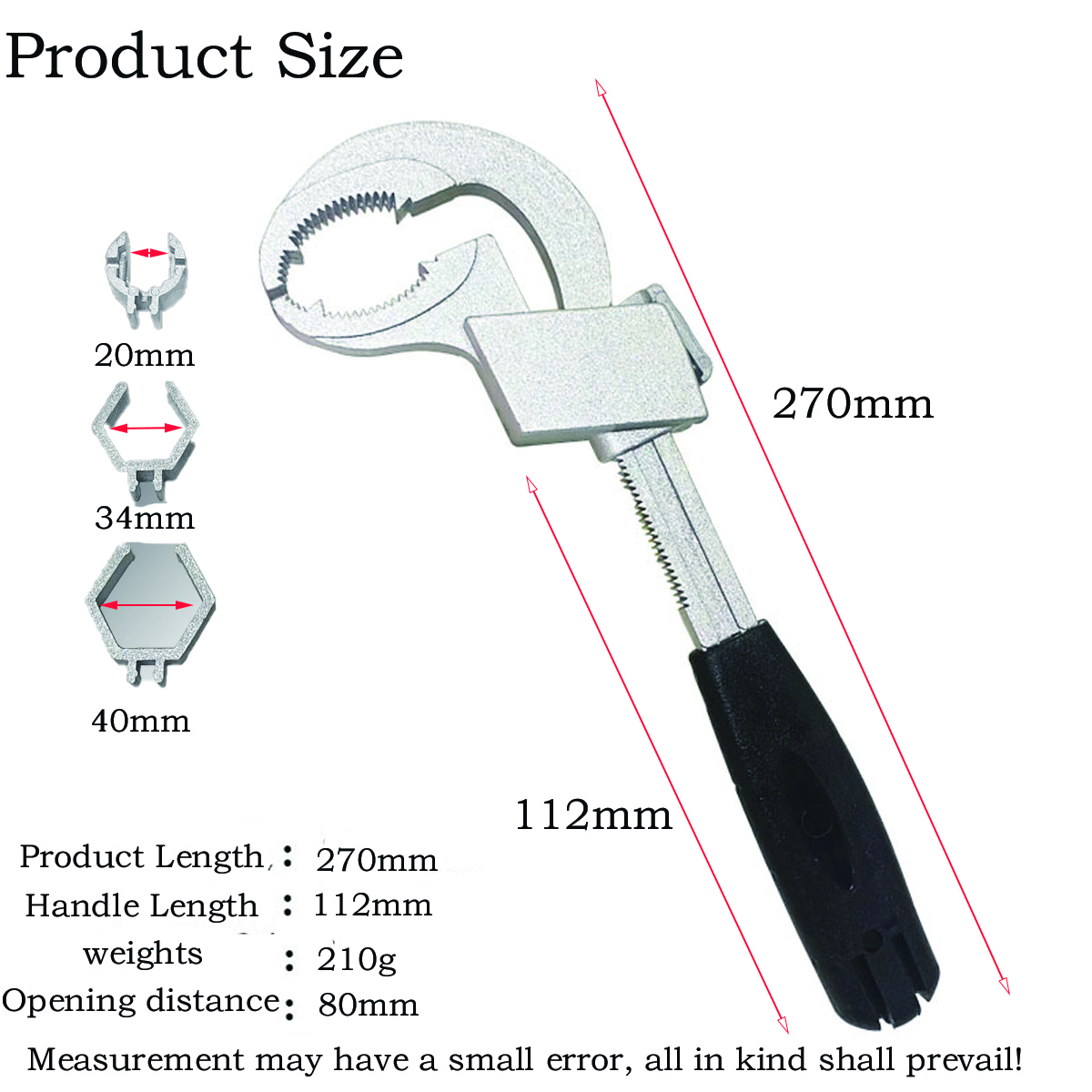 Universal Adjustable Double-En - Pipe Wrench Adjustable 评论和价格