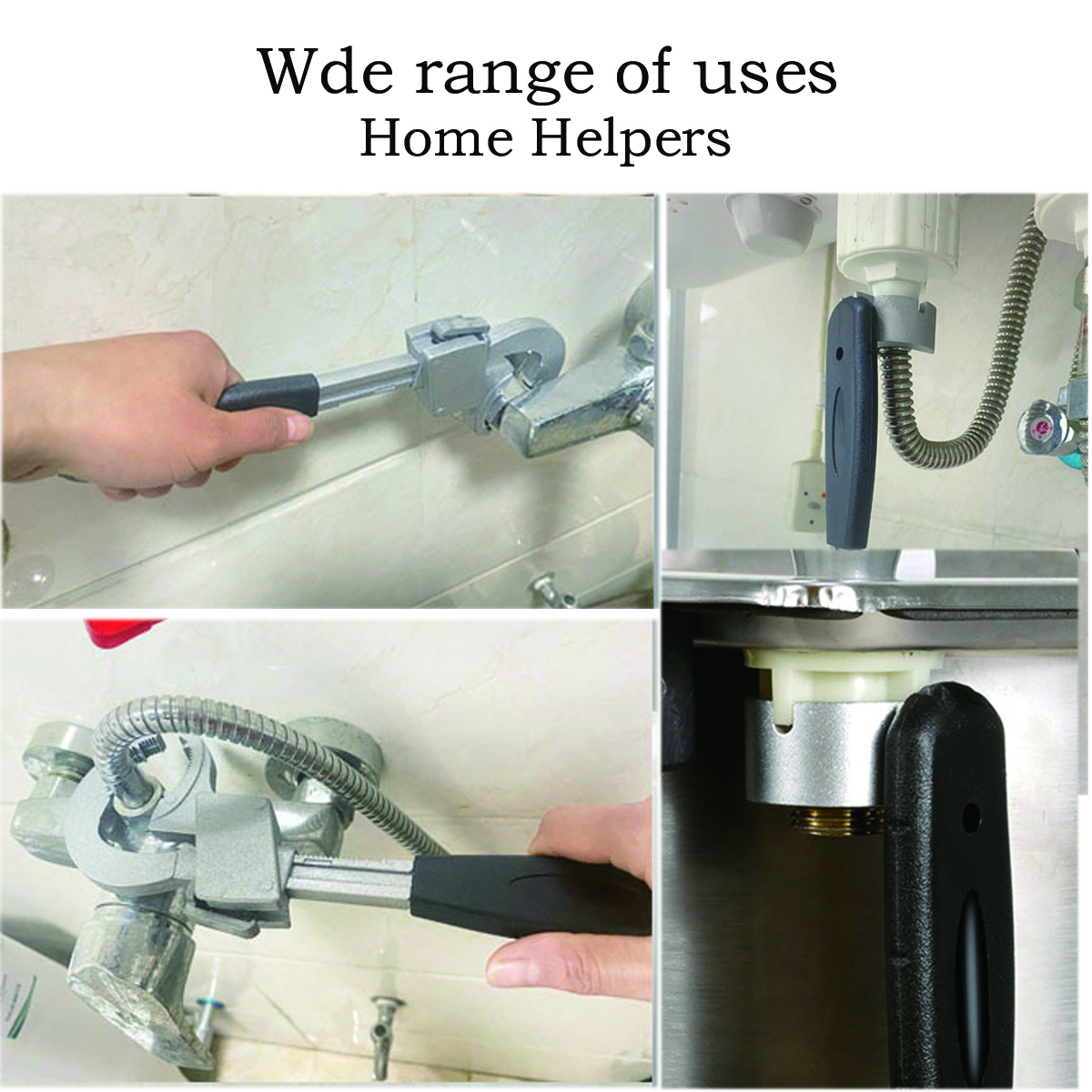 Universal Adjustable Double-En - Pipe Wrench Adjustable 评论和价格