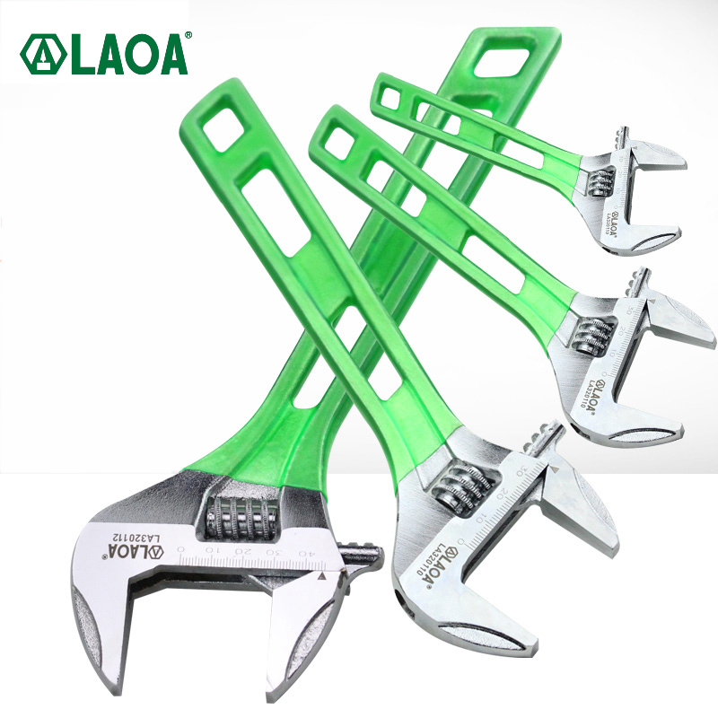 LAOA Large Opening Adjustable  - Pipe Wrench Adjustable 评论和价格