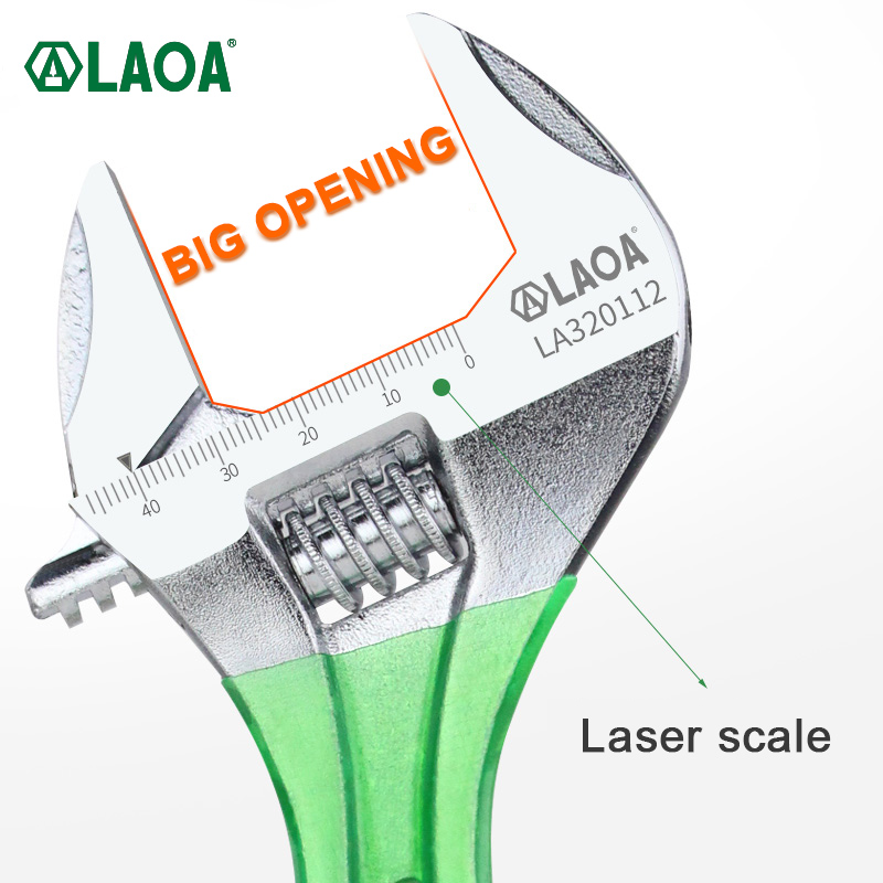 LAOA Large Opening Adjustable  - Pipe Wrench Adjustable 评论和价格