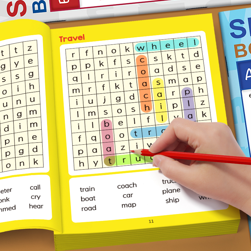 32-Page Spelling Book Word Sea - Home Improvement Books 评论和价格