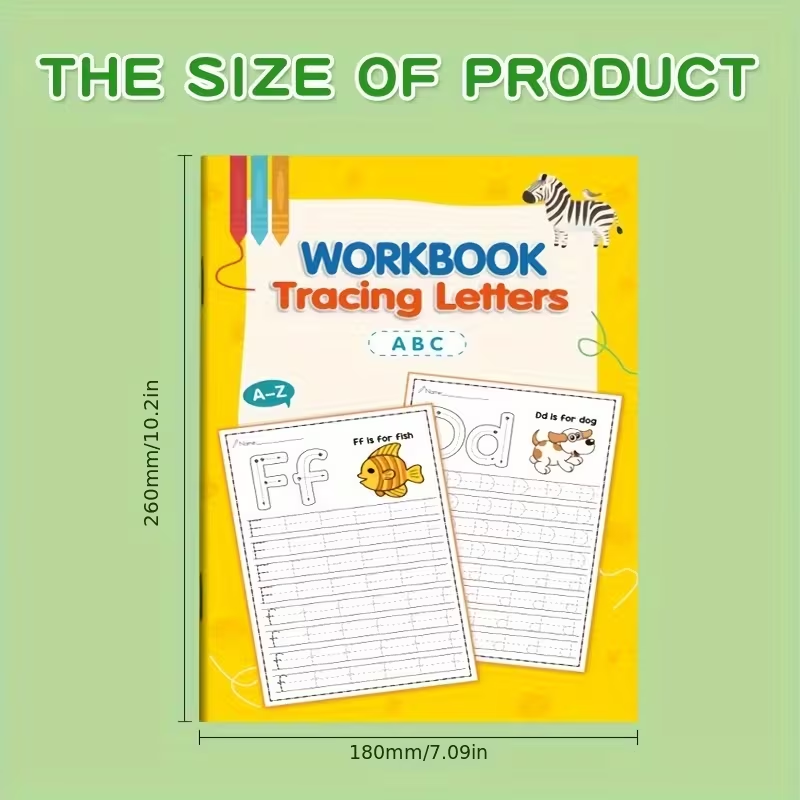 32-Page A-Z Alphabet Practice  - Home Improvement Books 评论和价格