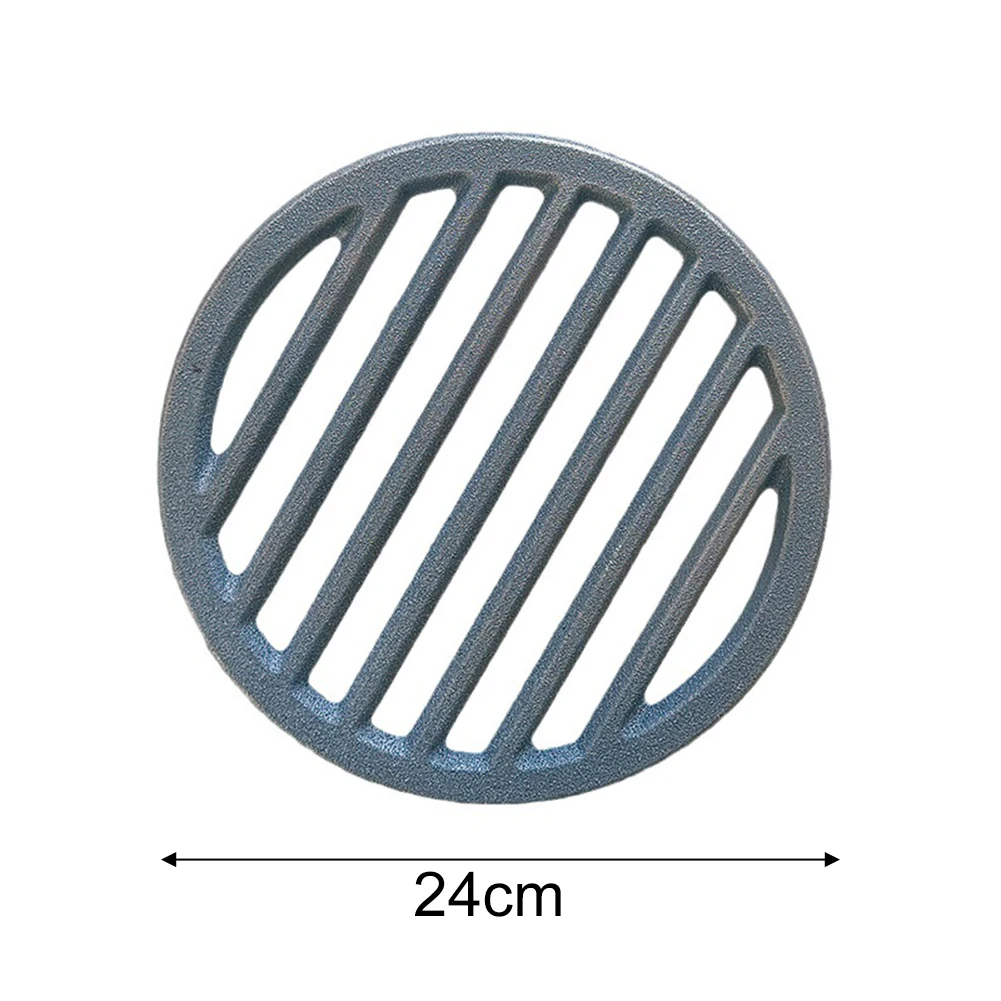1pc Round Cast Iron Fire Grate - Home Improvement Cast 评论和价格