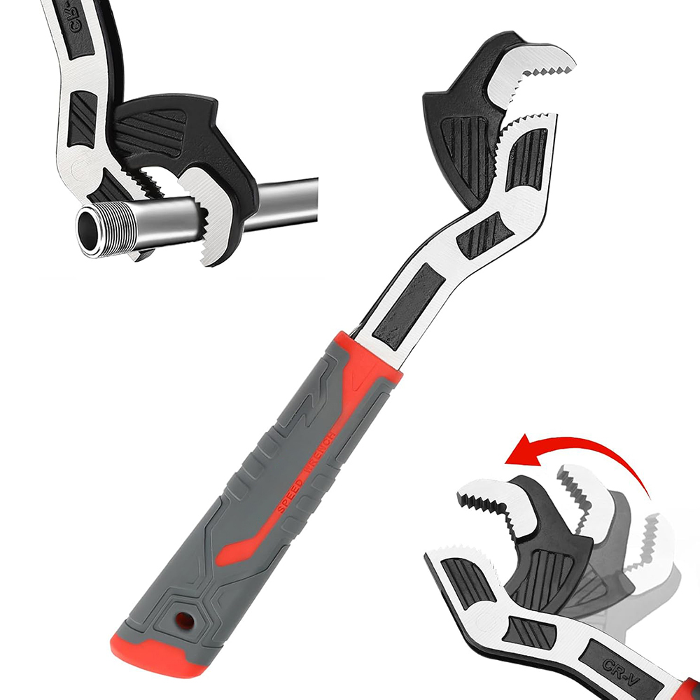Multifunctional self-locking w - Pipe Wrench Adjustable 评论和价格