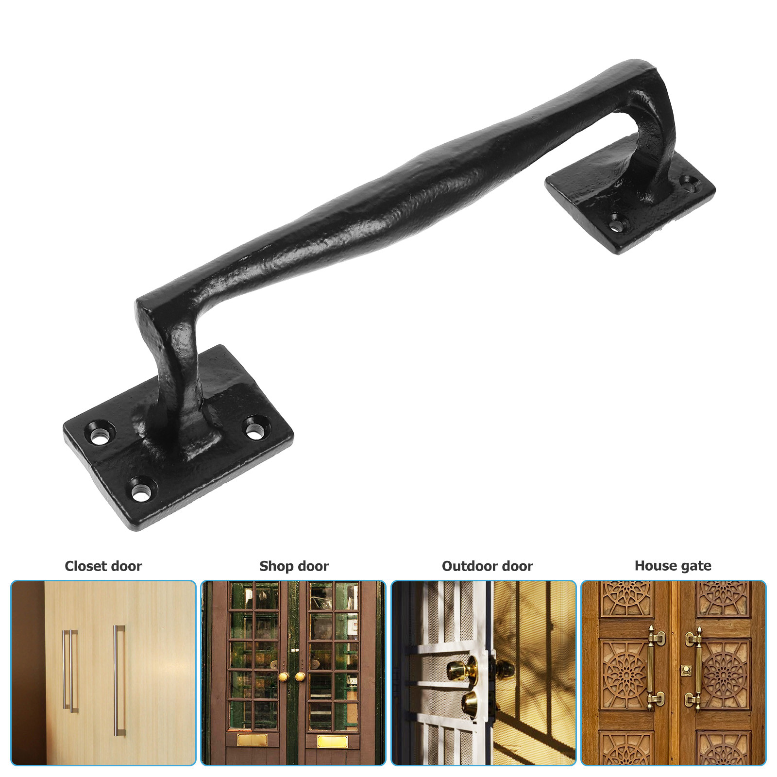 Vintage Cast Iron Door Handle  - Home Improvement Cast 评论和价格