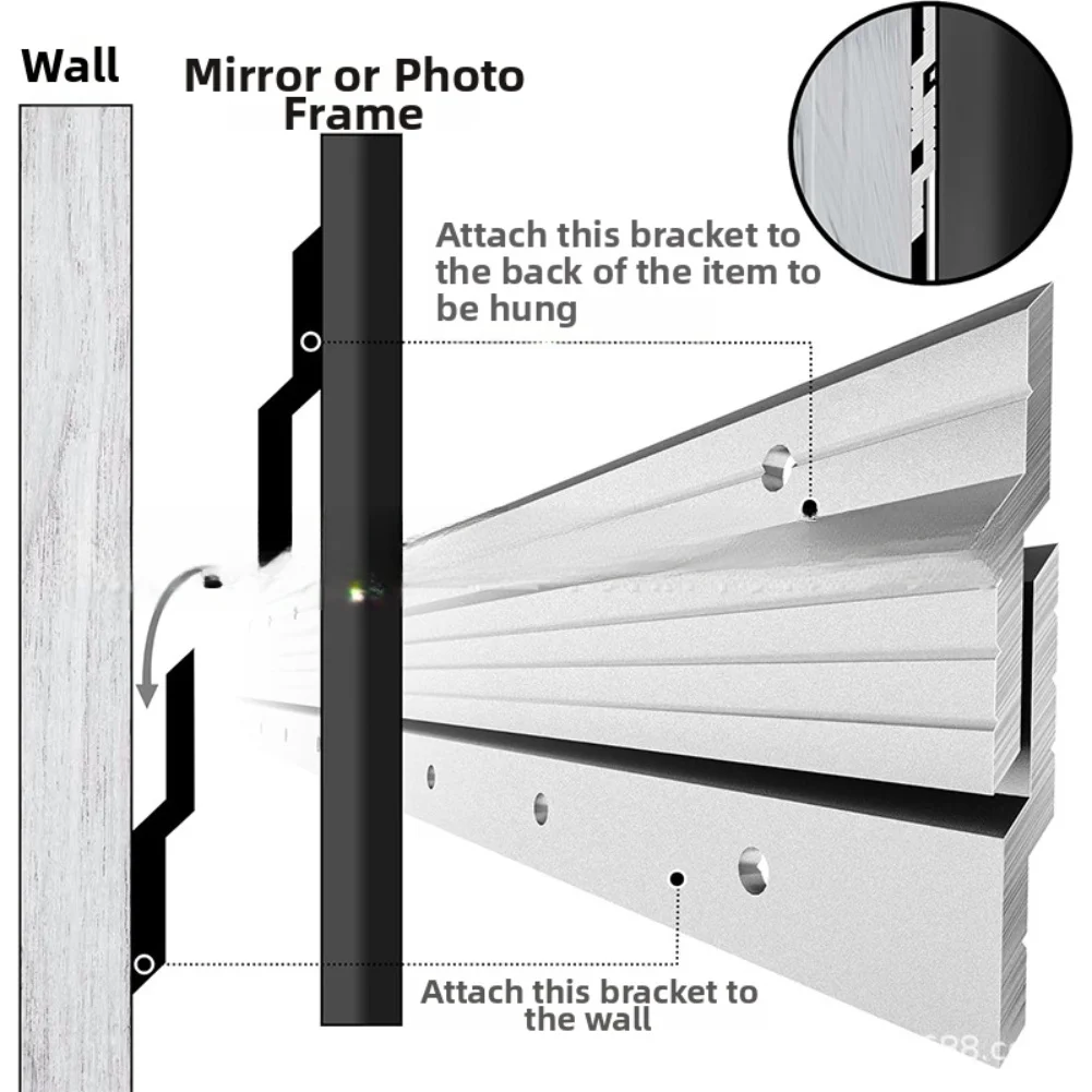 2pcs Z-shaped Aluminum Alloy P - Home Improvement And Hardware 评论和价格